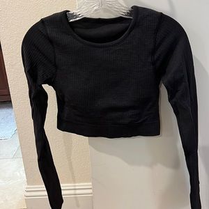 Lululemon Black Crop size 0